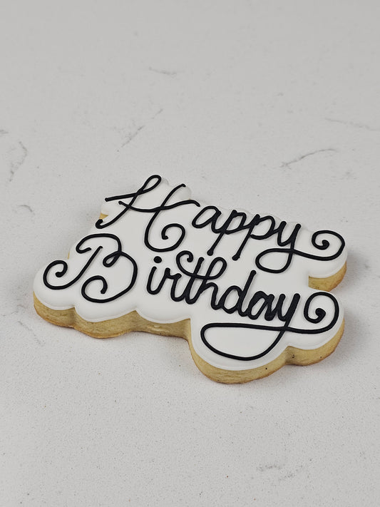Happy Birthday Plaque