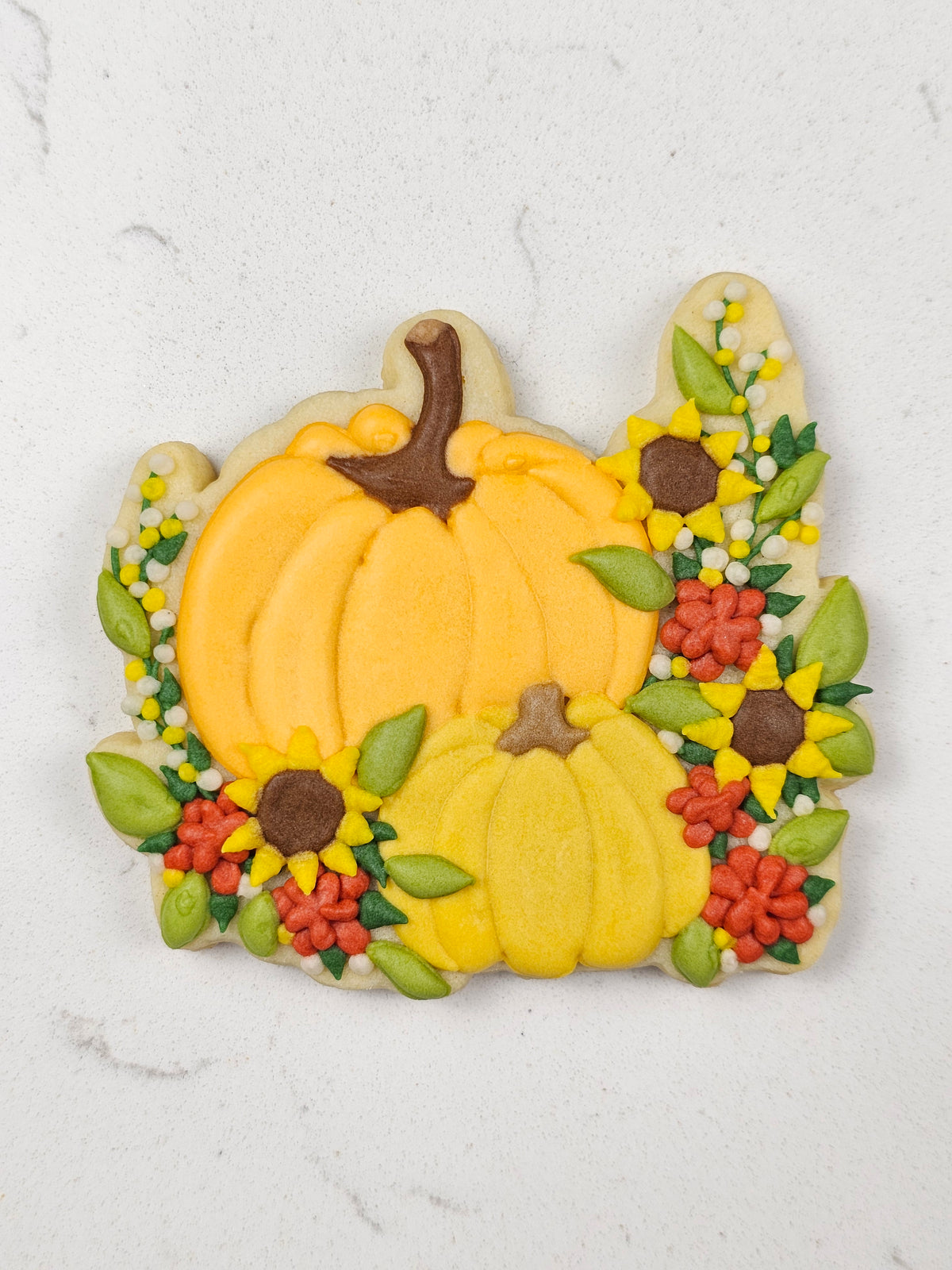 Floral Pumpkin Patch