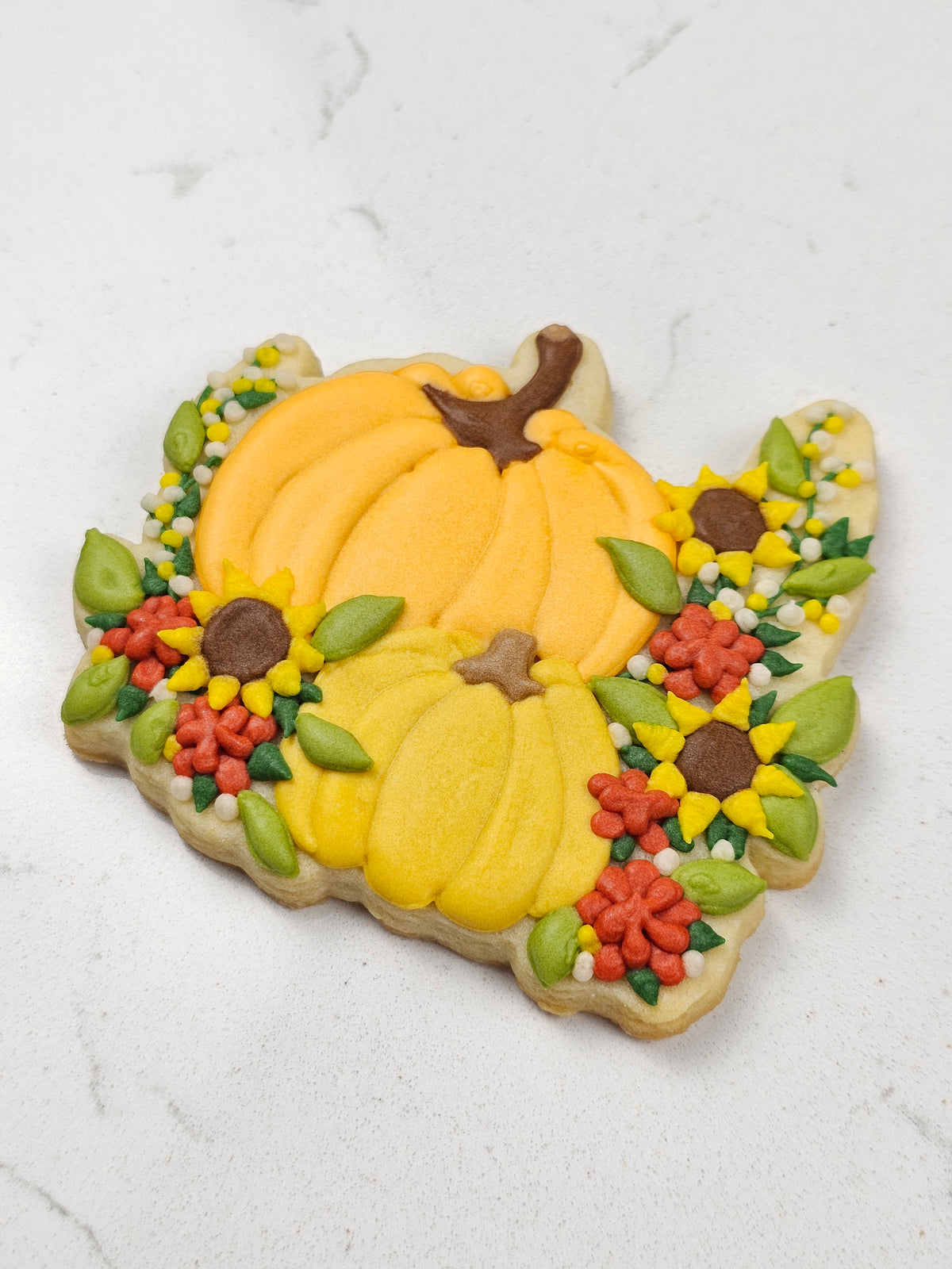 Floral Pumpkin Patch